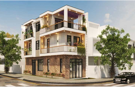 Nhà phố 90 m2