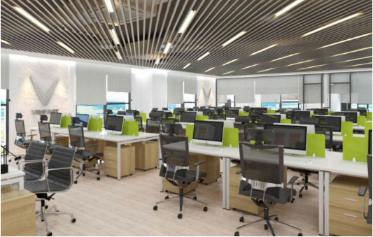 Văn phòng làm việc 340 m2